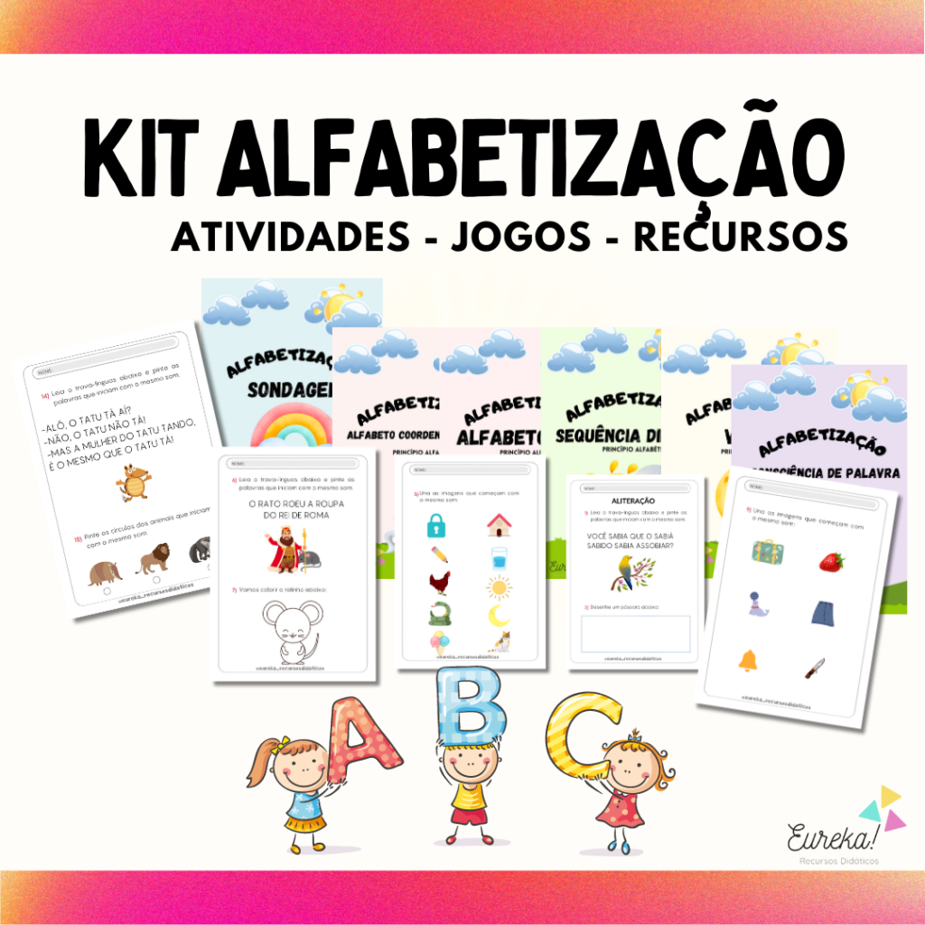 Jogos e Materiais para alfabetização