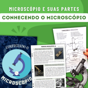 Microscópio e suas partes - Conhecendo o Microscópio