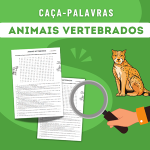 Caça-palavras - Animais Vertebrados