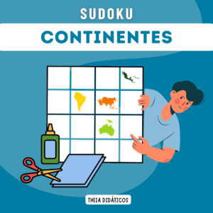 Jogo Sudoku - Continentes