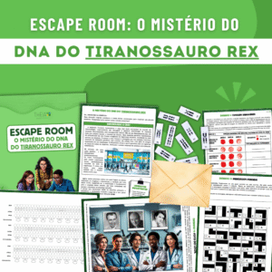 Escape Room Genética: O Mistério do DNA do Tiranossauro Rex