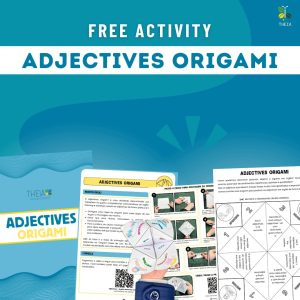Free Activity - Adjectives Origami